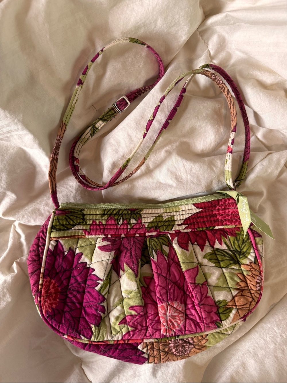 Vera Bradley Hello Dahlia Petite Shoulder Bag or Crossbody